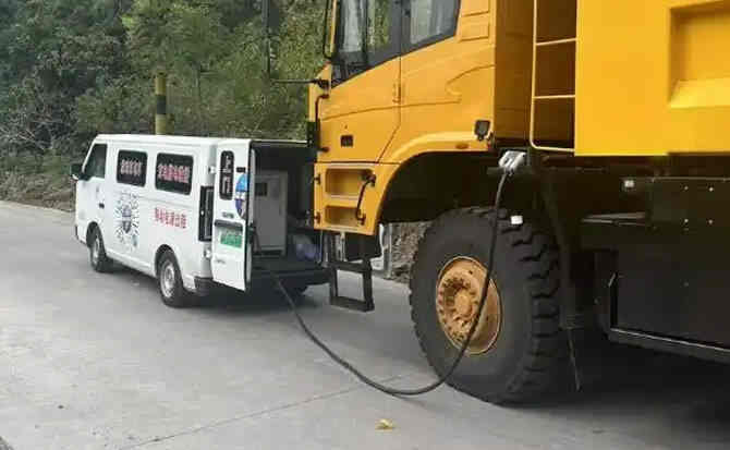 永清新能源车充电搭电